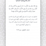 دنیا برای آخرت