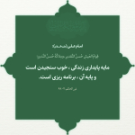 زندگی پایدار با …؟